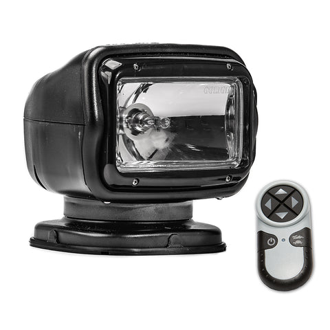 Golight 2051GT Radioray GT Series Permanent Mount - Black Halogen - Wireless Handheld Remote