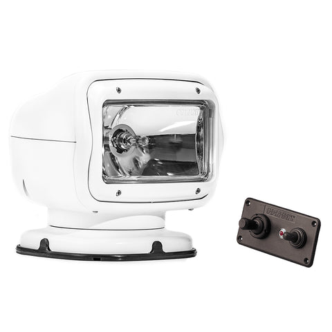 Golight 2020GT Radioray GT Series Permanent Mount - White Halogen - Hard Wired Dash Mount Remote