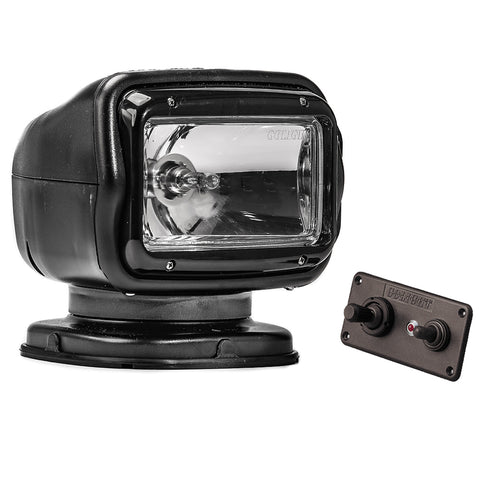 Golight 2021GT Radioray GT Series Permanent Mount - Black Halogen - Hard Wired Dash Mount Remote
