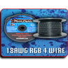 PlashLights 18awg RGB 4 Conductor Wire - 150ft Spool | PW-18/4-RGB