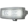 PlashLights 40W Low Profile LED Spreader Light - 140 Scene Flood - White Housing | 40-LP-SC-WHT