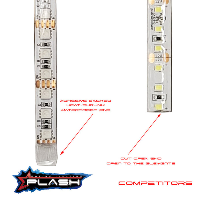 PlashLights Multicolor LED Speaker Ring - High Output - JL Audio 12" | SPKR-JL12