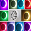 PlashLights RGB Multicolor LED Speaker Rings - High Output - JL Audio M6-880X | SPKR-KIT-JL-M6-880X