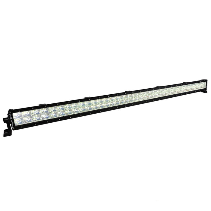 PlashLights 50" XX-Series LED Light Bar - 5W - Curved - Black Housing | XX-50-5W-R