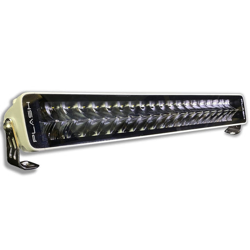 PlashLights 20" X2-Series LED Light Bar -  Straight - White Housing | X2-20-WHT