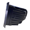 PlashLights 20W Flush Mounted Low Profile LED Light - 120 Scene Flood - Black | 20-LP-FM-SC