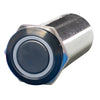 PlashLights REVERT Harsh Environment 22MM Dual Color Push Button On/Off Switch - Black | HPBS-22-BLK-L