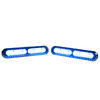 PlashLights Poquito 60W Underwater Transom Light - Blue - Pair | PL-UWL-60W-BL-K