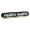 PlashLights Poquito 60W Underwater Transom Light - Blue - Pair | PL-UWL-60W-BL-K