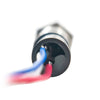PlashLights REVERT Harsh Environment 19MM 3 Color Dual Output Push Button Switch - Black | HPBS-DO-19-BLK-M