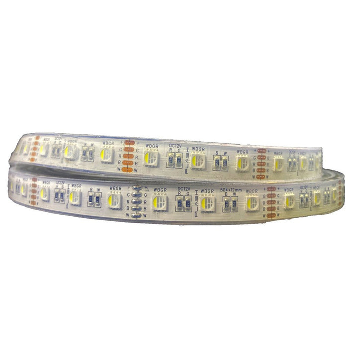 PlashLights 12v RGBW Color Changing Waterproof Flexible Light Strip - Ip68 - 8' | FLS-RGBW-68-8FT