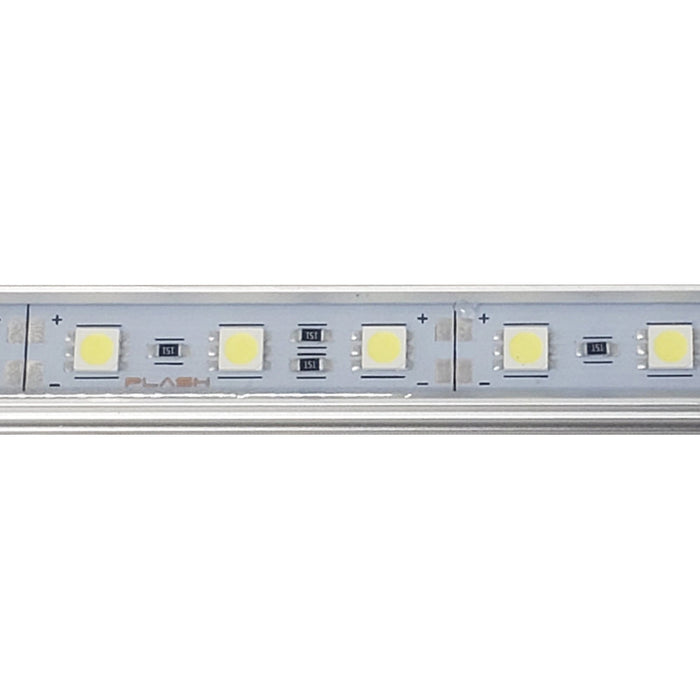 PlashLights Linear Waterproof LED Channel Light – Warm White – 16" | RS-WW-16