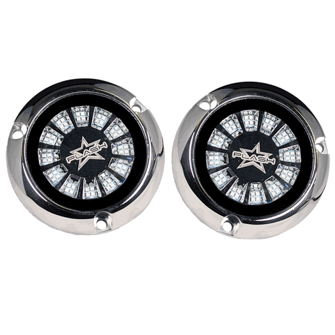 PlashLights Epik Underwater Transom Light - Blue + Green - Pair | PL-UWL-EPIK-B/G-K