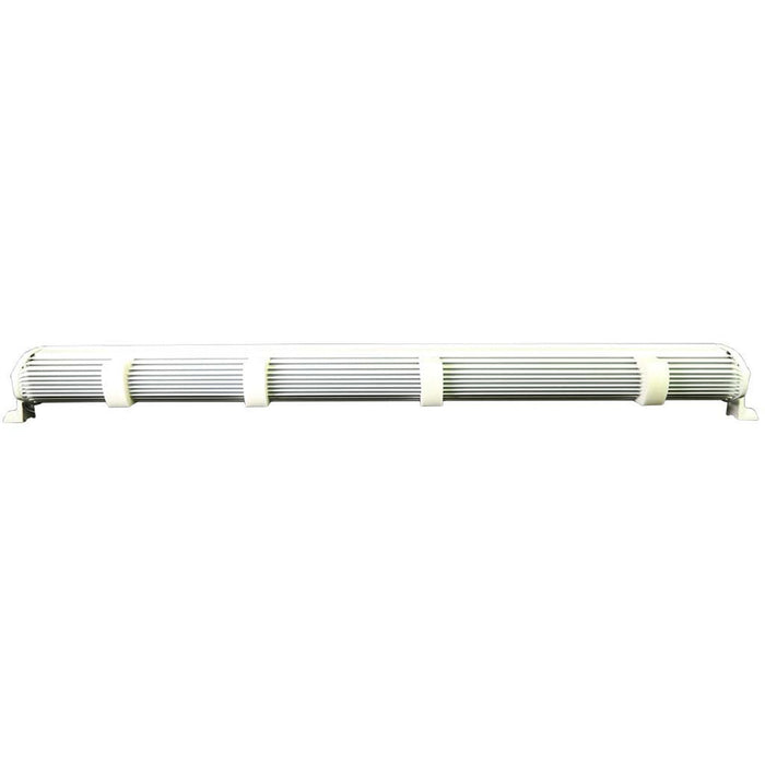 PlashLights 40" XX-Series LED Light Bar - 5W - Curved - White Housing | XX-40-5W-WHT-R