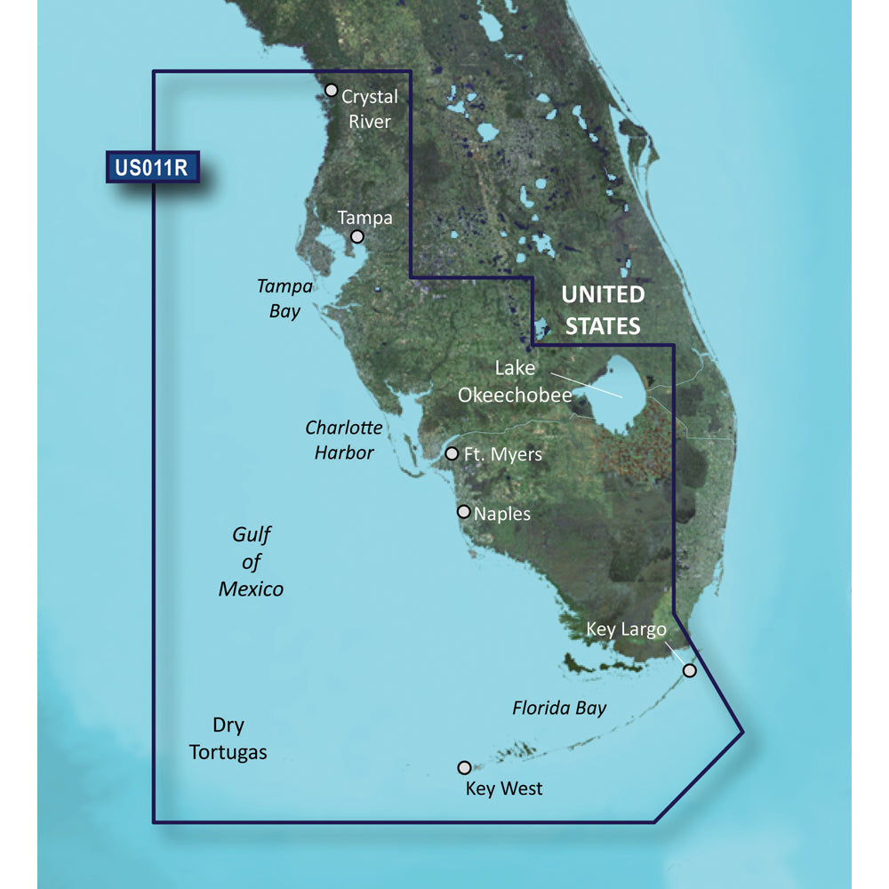 Garmin BlueChart g3 Vision HD - VUS011R - Southwest Florida - microSD/SD (010-C0712-00)