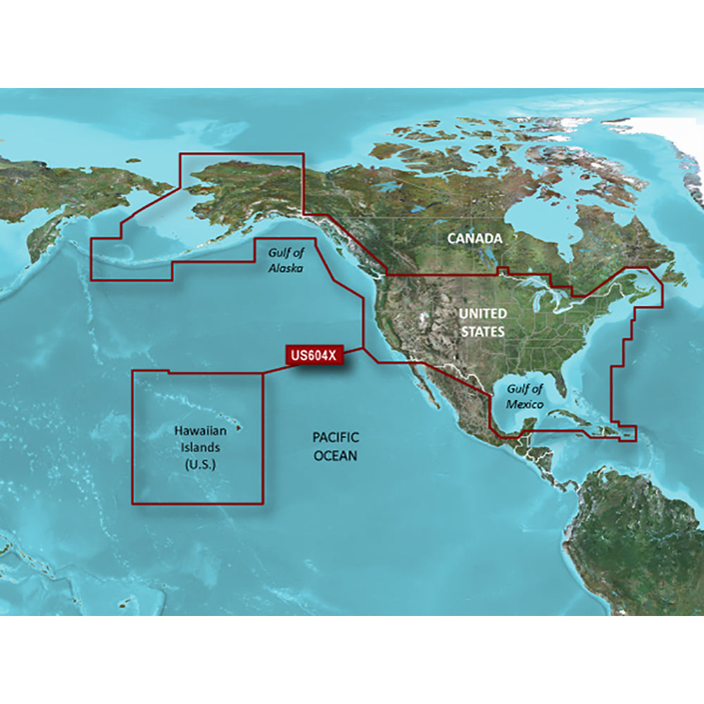 Garmin BlueChart g3 HD - HXUS604x - US All & Canadian West - microSD/SD (010-C1018-20)