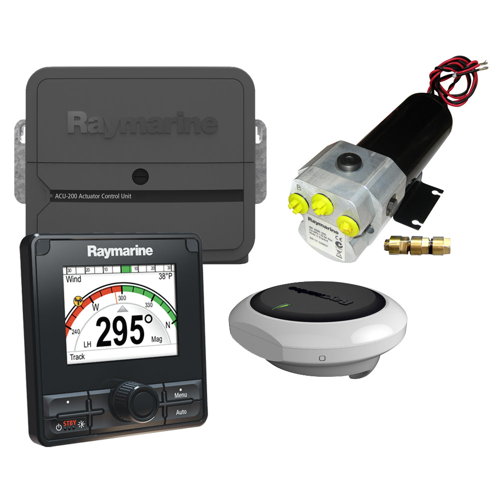 Raymarine EV-200 Power Pilot Hydraulic Evolution Autopilot System with Hydaulic Pump (T70157)
