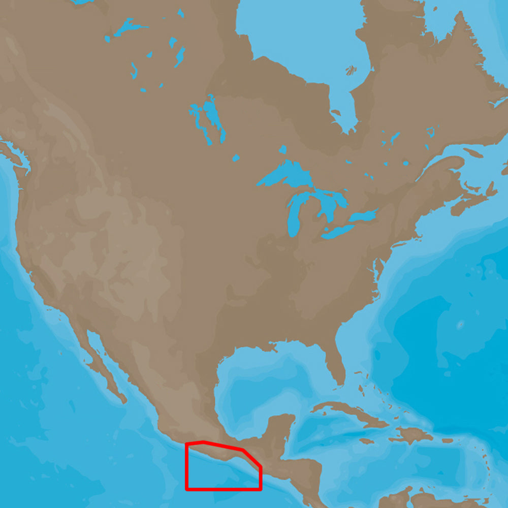 C-MAP 4D NA-D948 Champerico Guatemala to Acapulco Mexico Premium Nautical Chart - Marine Navigation microSD/SD Card (M-NA-D948-MS)