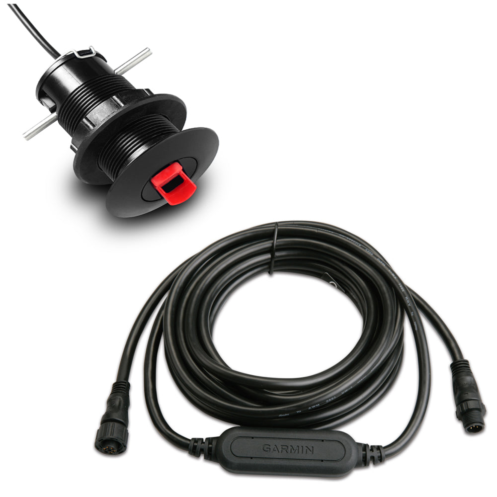 Garmin GST 43 Thru-Hull Speed/Temperature Transducer with GST 10 Bundle (010-04284-00)
