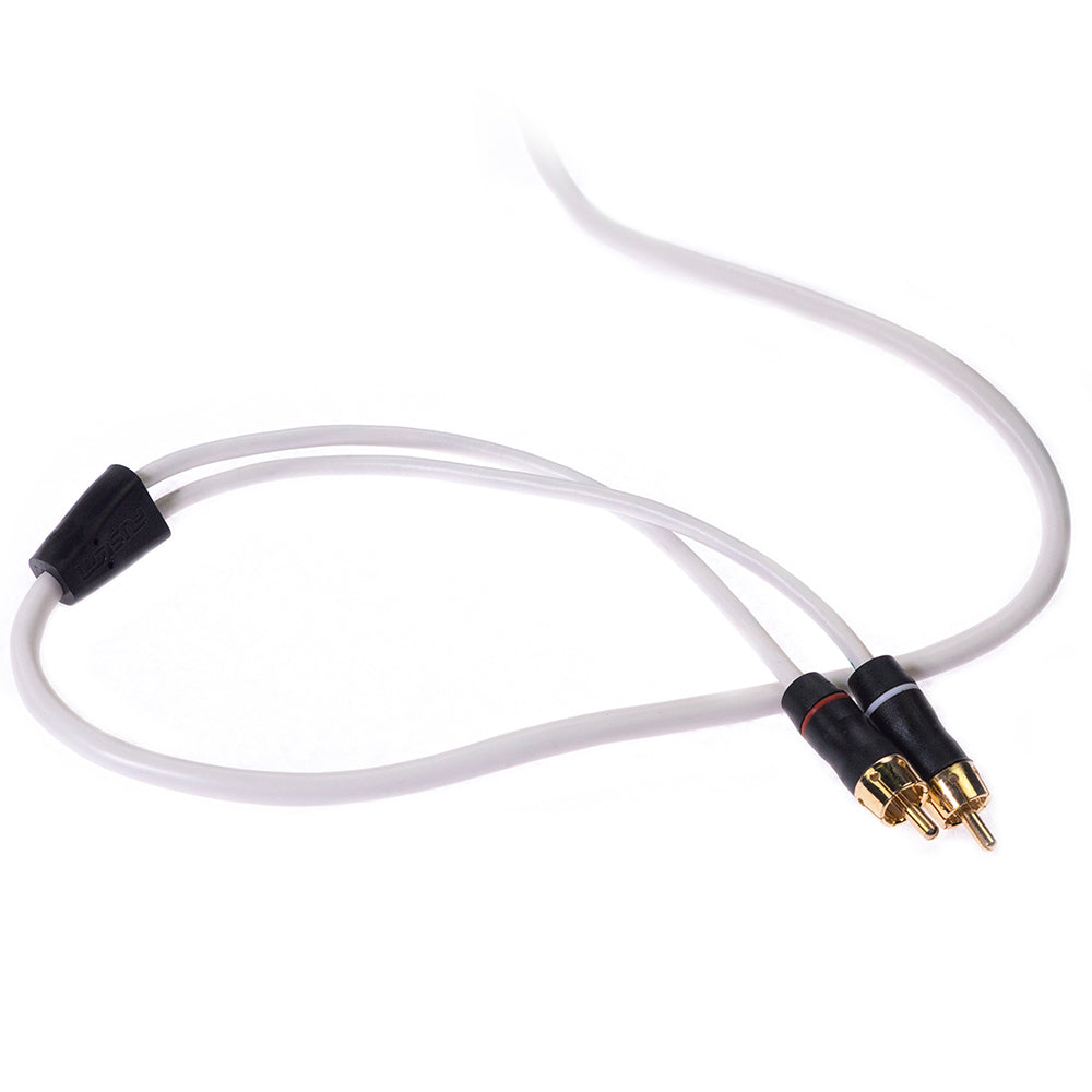 Fusion MS-RCA3 Performance 2-Channel RCA Marine Audio Cable, 3 ft (010-12613-00)