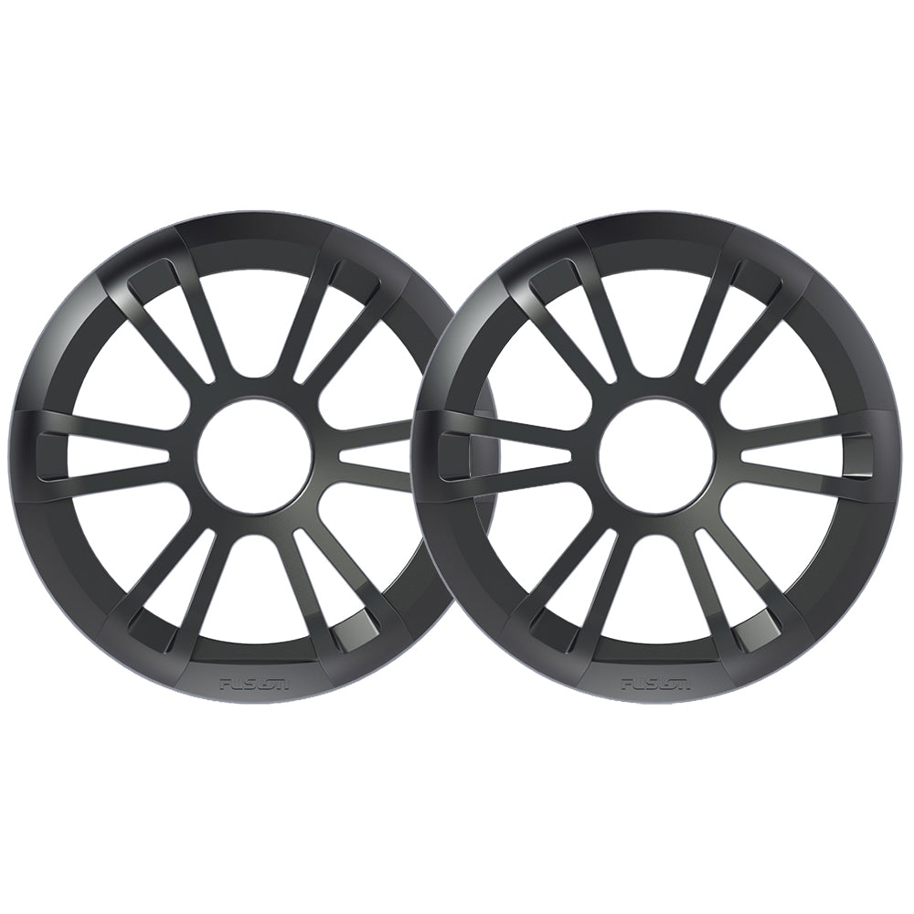 Fusion EL Series 6.5" Marine Speaker Grilles, Sports Gray, Pair (010-12789-10)