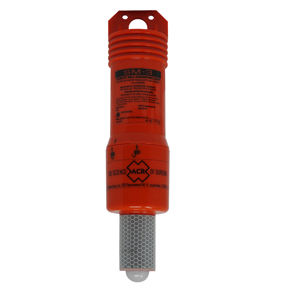 ACR SM-3 SOLAS Water-Activated Lifebuoy Marker Light (3947)