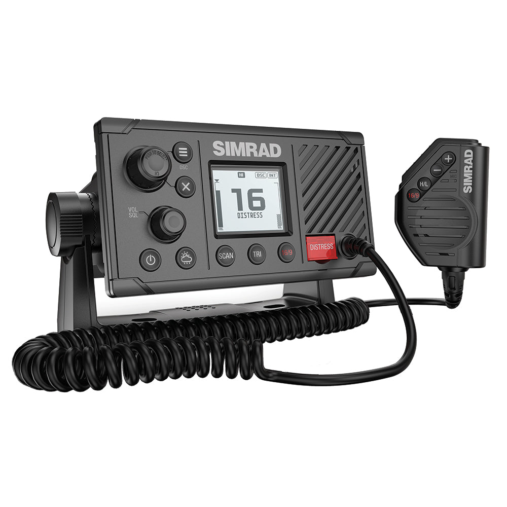 Simrad RS20S Fixed Mount VHF Radio with Built-in GPS Receiver and NMEA2000 Connectivity (000-14491-001)