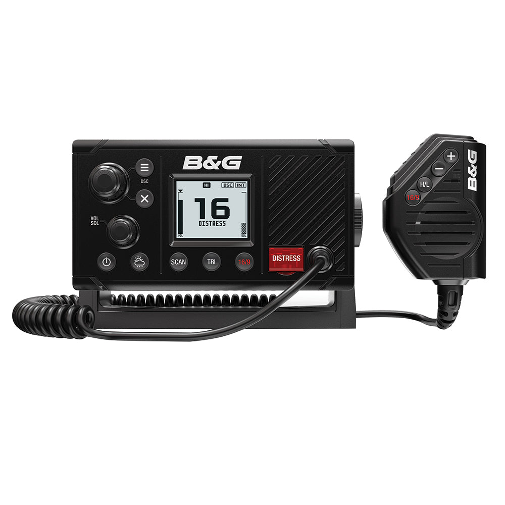 B&G V20S Fixed Mount VHF Radio with Built-in GPS Receiver and NMEA2000 Connectivity (000-14492-001)