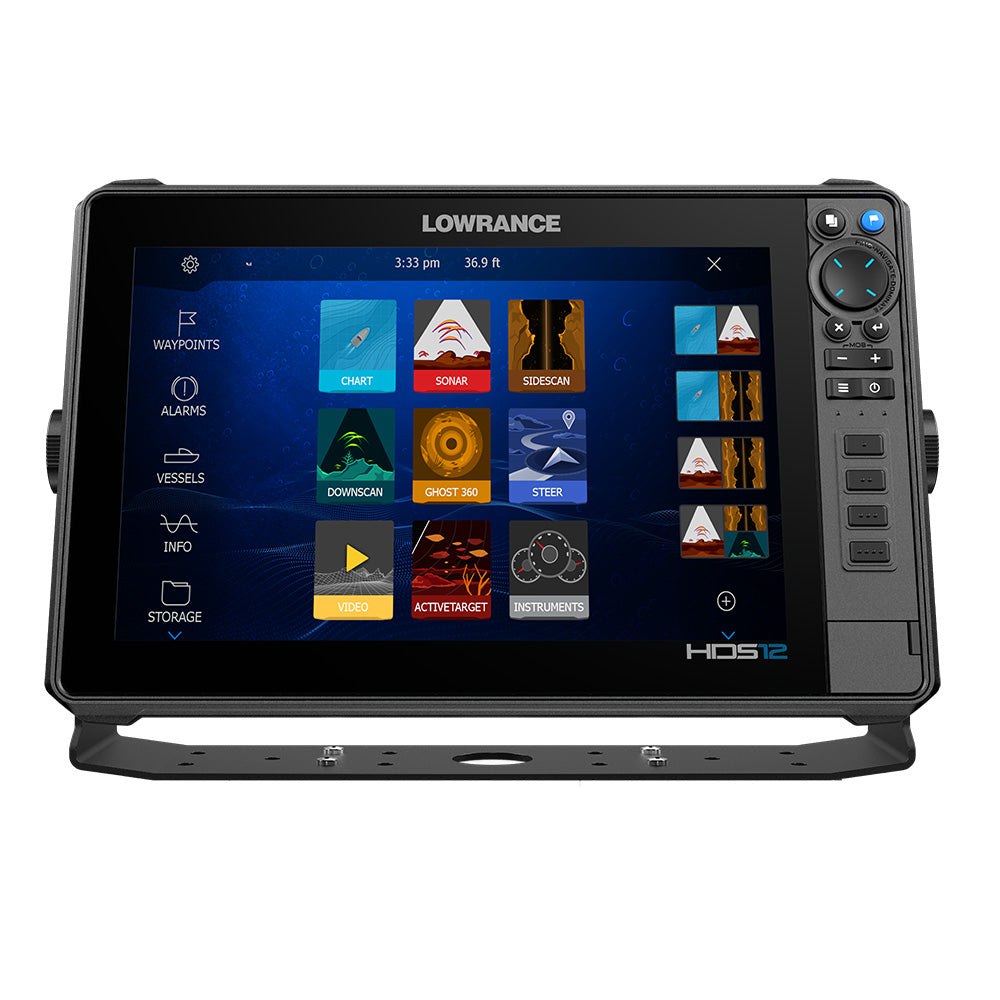 Lowrance HDS PRO 12 with Preloaded C-MAP DISCOVER OnBoard No Transducer (000-16002-001)