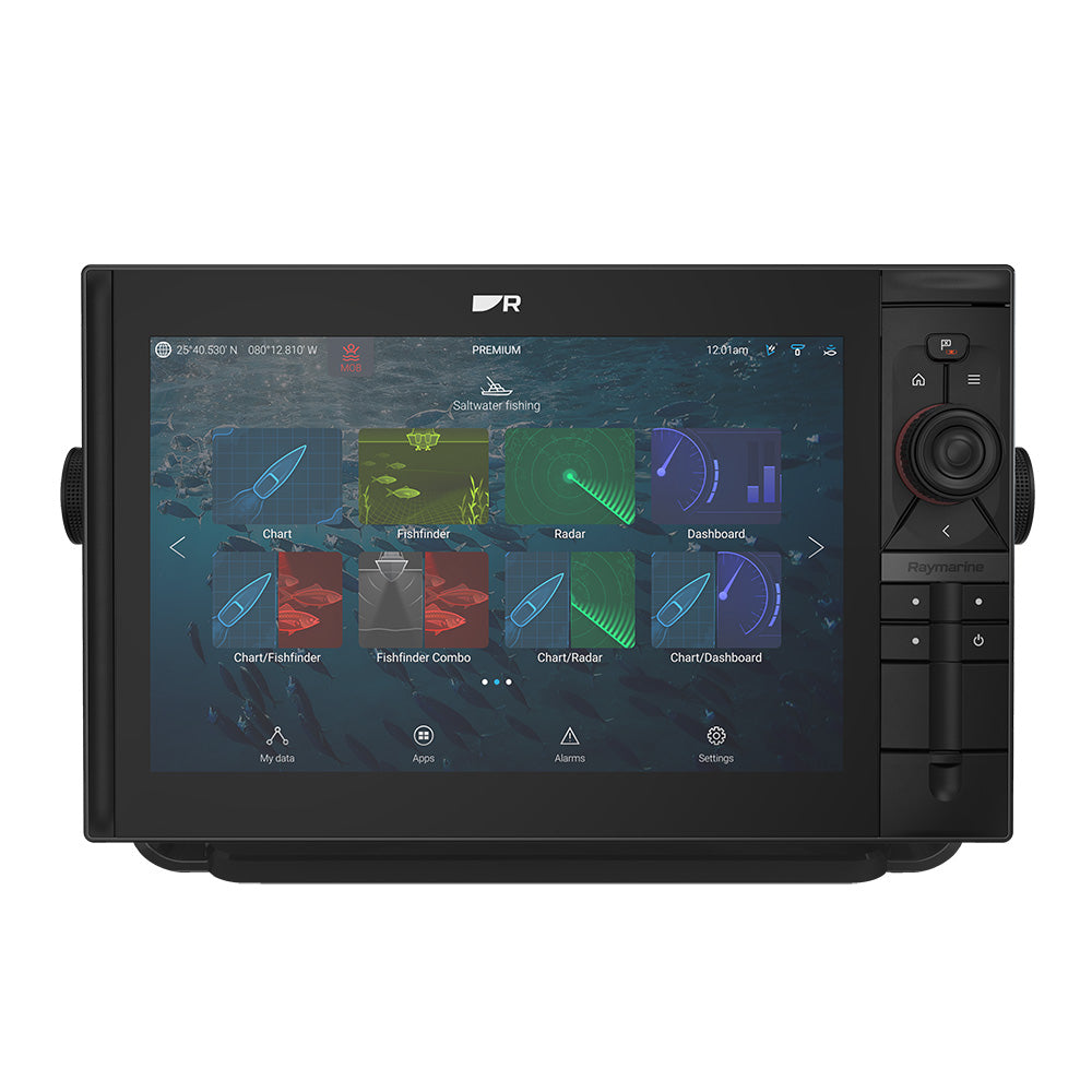 Raymarine Axiom 2 Pro 12 S 12" HybridTouch Chartplotter/Fishfinder - No Charts or Transducer (E70655)