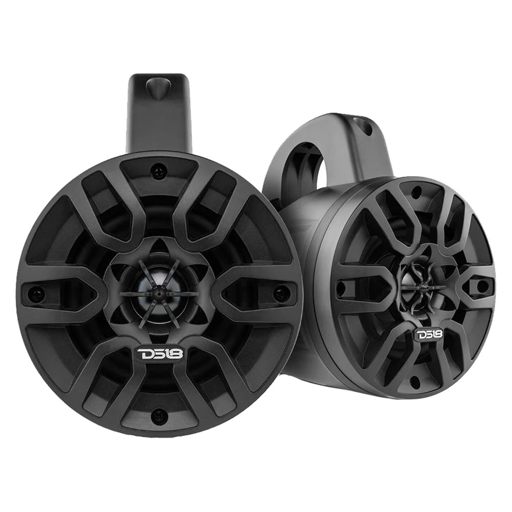 DS18 HYDRO 4" Wakeboard Tower Speakers - 300W - Black (MP4TP/BK)