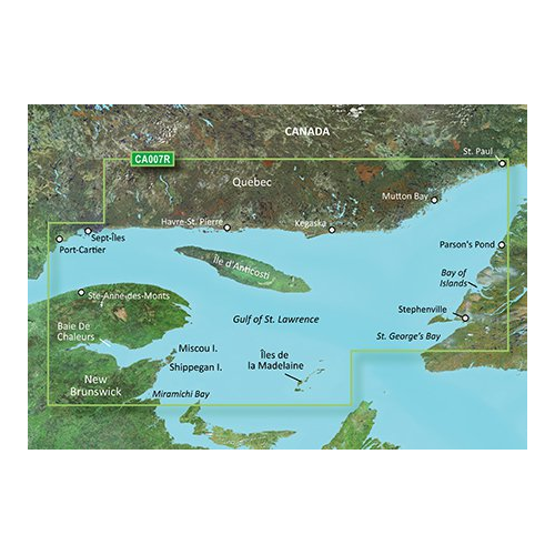 Garmin BlueChart g3 Vision HD - VCA007R - Les Mechins - St. George's Bay - microSD/SD (010-C0693-00)