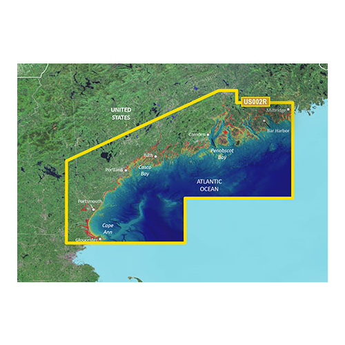 Garmin BlueChart g3 Vision HD - VUS002R - South Maine - microSD/SD (010-C0703-00)