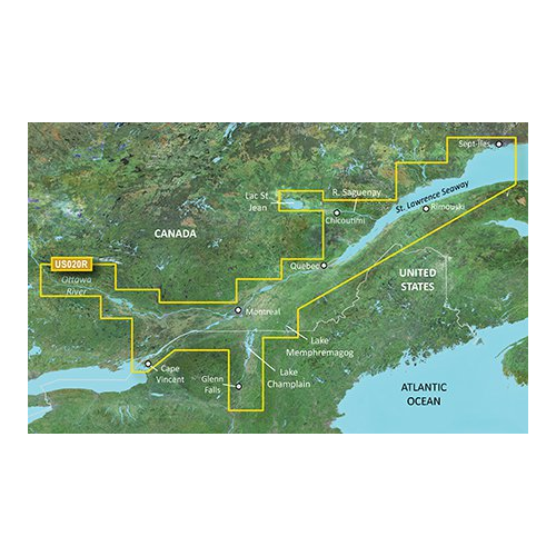 Garmin BlueChart g3 Vision HD - VUS020R - St. Lawrence Seaway - microSD/SD (010-C0721-00)