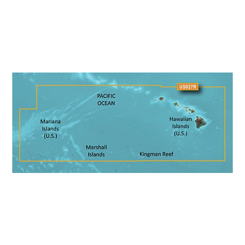 Garmin BlueChart g3 Vision HD - VUS027R - Hawaiian Islands - Mariana Islands - microSD/SD (010-C0728-00)