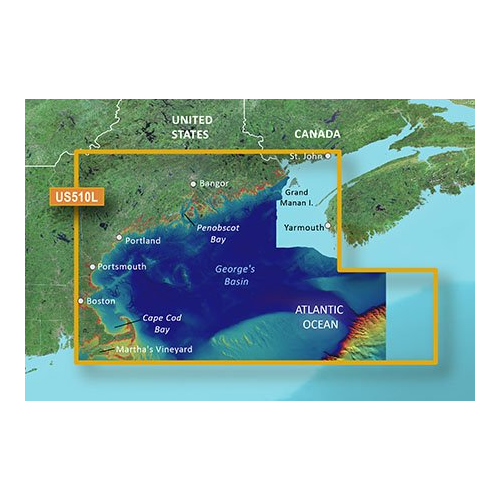 Garmin BlueChart g3 Vision HD - VUS510L - St. John - Cape Cod - microSD/SD (010-C0739-00)