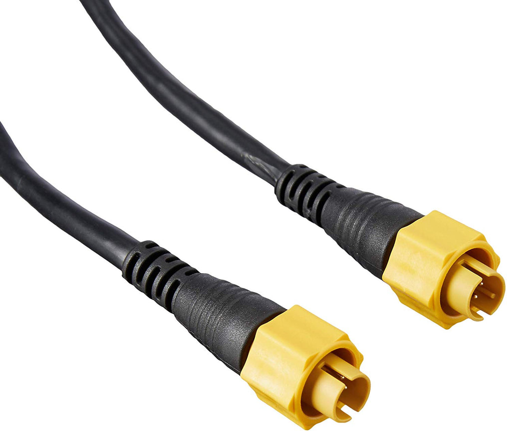 Lowrance ETHEXT-25YL 25' 7.6M Ethernet Cable with 5-Pin Yellow Connectors (000-0127-30)