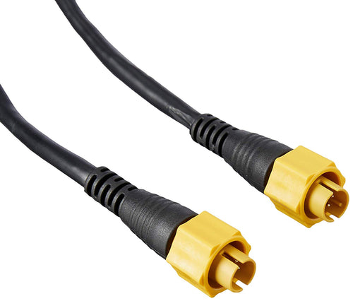 Lowrance ETHEXT-25YL 25' 7.6M Ethernet Cable with 5-Pin Yellow Connectors (000-0127-30)