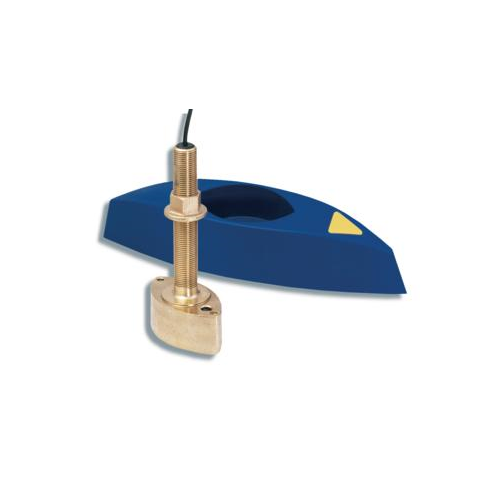 Raymarine B45 Bronze Long-Stem Thru-Hull Transducer with High-Speed Fairing Block for SeaTalk1 & SeaTalkNG Instruments (E26019-PZ)