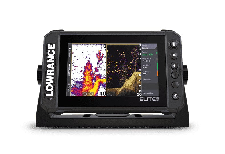 Lowrance Elite FS 7 Chartplotter/Fishfinder with C-MAP DISCOVER OnBoard Charts - No Transducer (000-15703-001)