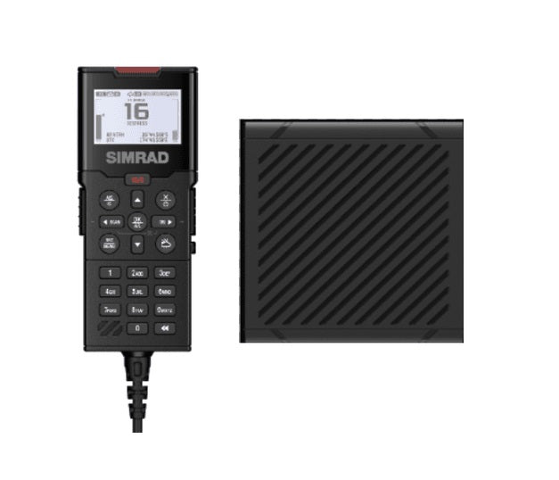 Simrad HS100 Wired Handset and Speaker for HS100/HS100-B VHF Radios (000-15647-001)