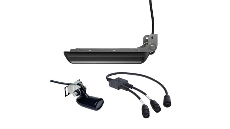 Lowrance Active Imaging 2-in-1 83/200khz Transom-Mount Transducer with Skimmer and Y Cable (000-15812-001)