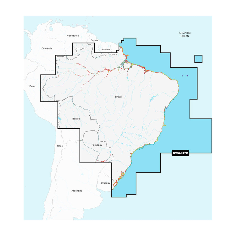 Garmin Navionics Vision+ NVSA012R Brazil (010-C1453-00)
