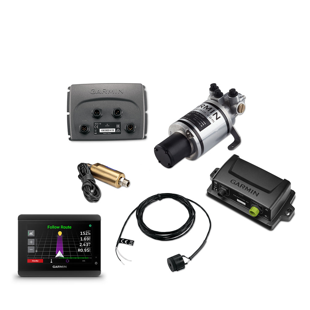 Garmin Compact Reactor 40 Hydraulic Autopilot with GHC 50 & Shadow Drive Technology Pack with GHC 50 & Shadow Drive (010-02794-08)