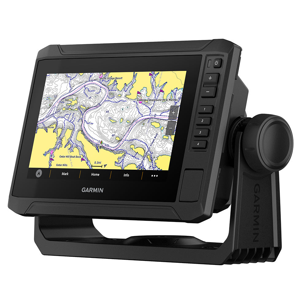 Garmin ECHOMAP UHD2 64sv Chartplotter/Fishfinder Combo with US Coastal Maps with o Transducer
