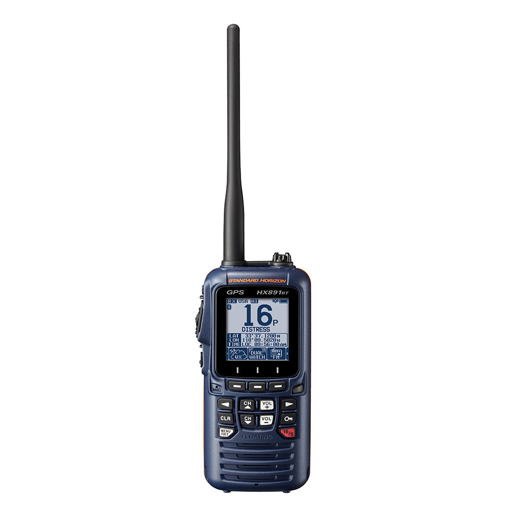 Standard Horizon HX891BTNB Handheld VHF with Bluetooth - Navy Blue
