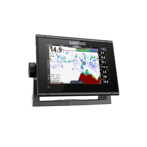 Simrad GO7 XSR Chartplotter/Fishfinder with C-MAP Discover Chart - No Transducer (000-14078-002)
