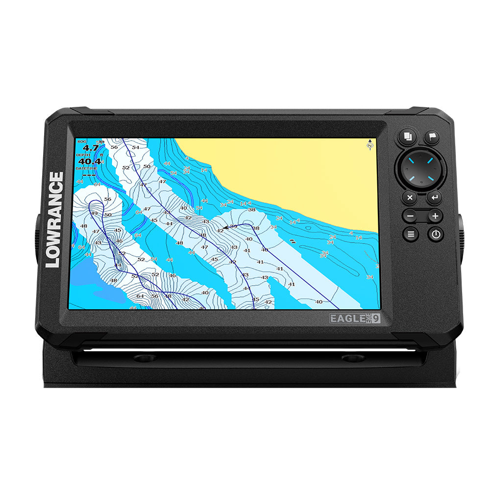Lowrance Eagle Eye 9 Live with Transom-Mount Transducer and C-MAP Inland Charts (000-16129-001)
