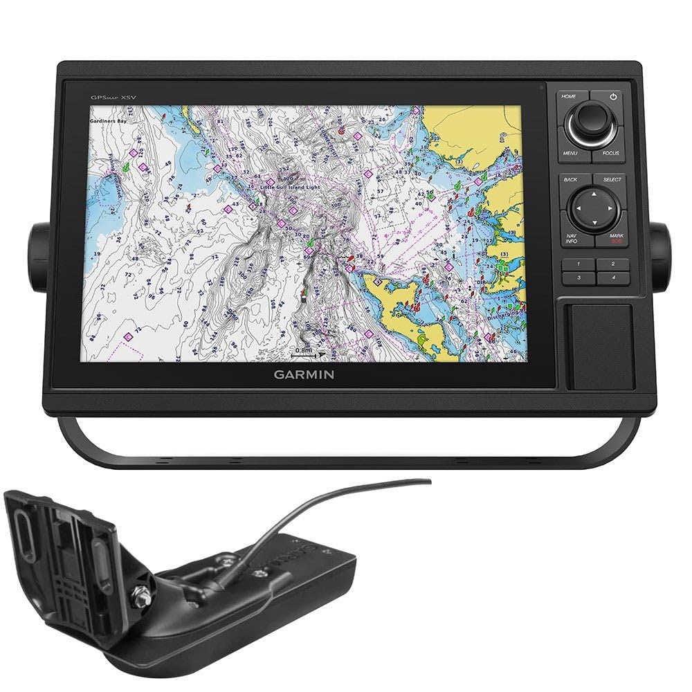 Garmin GPSMAP 1242xsv Combo GPS/Fishfinder GN+ with GT52-TM (010-01741-60)