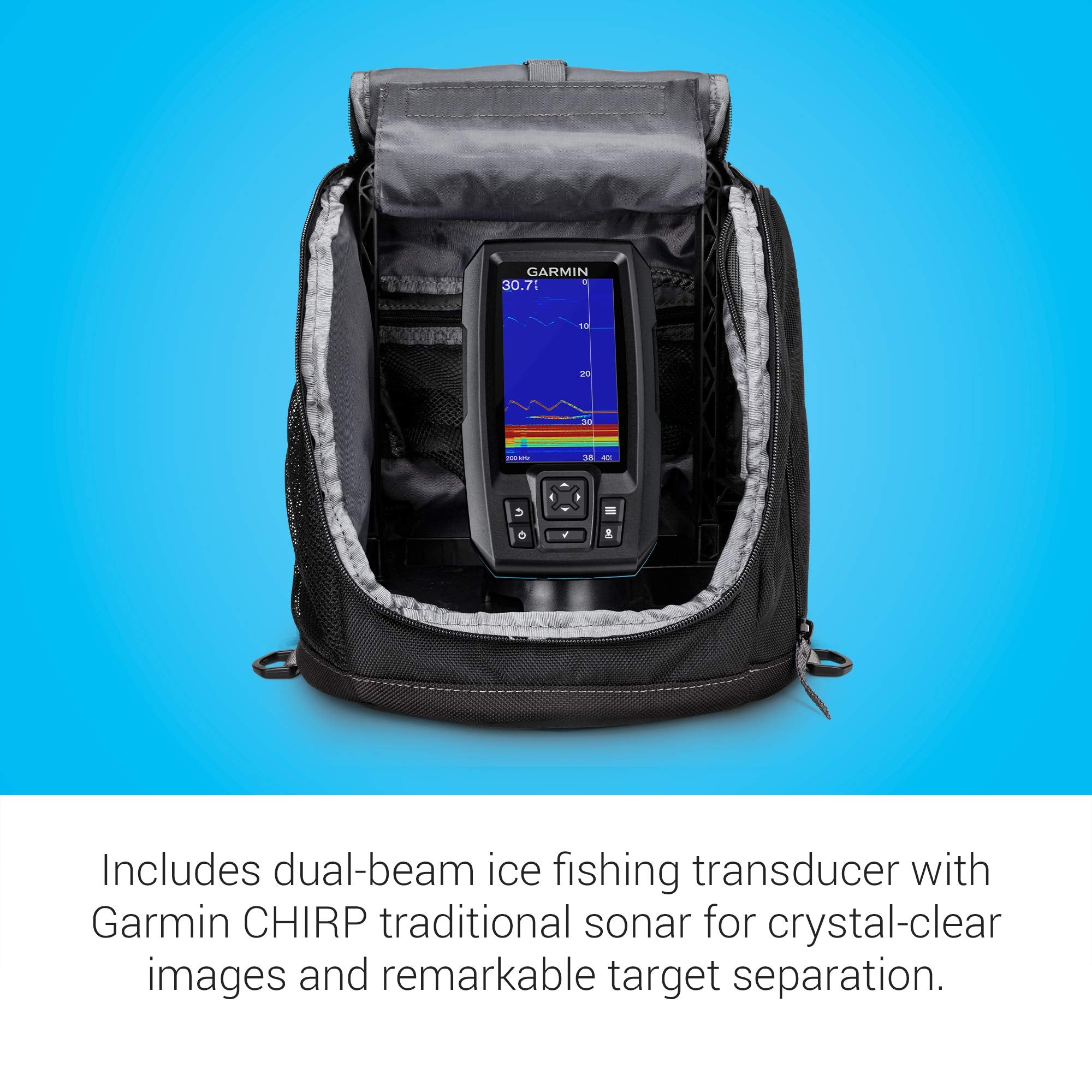 Garmin STRIKER Plus 4 Ice Fishing Bundle (010-01870-30)